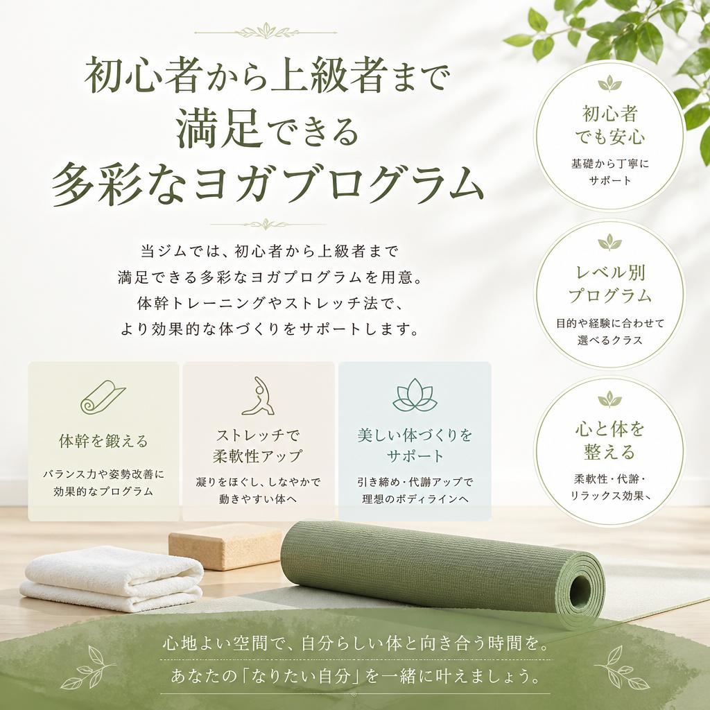 2. エクササイズプログラムの多様性