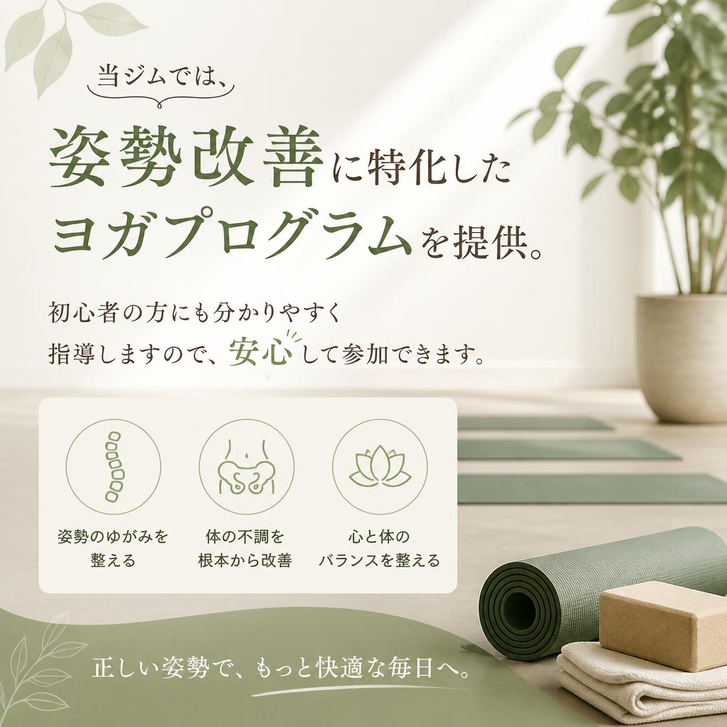 八王子の特化型ヨガプログラム