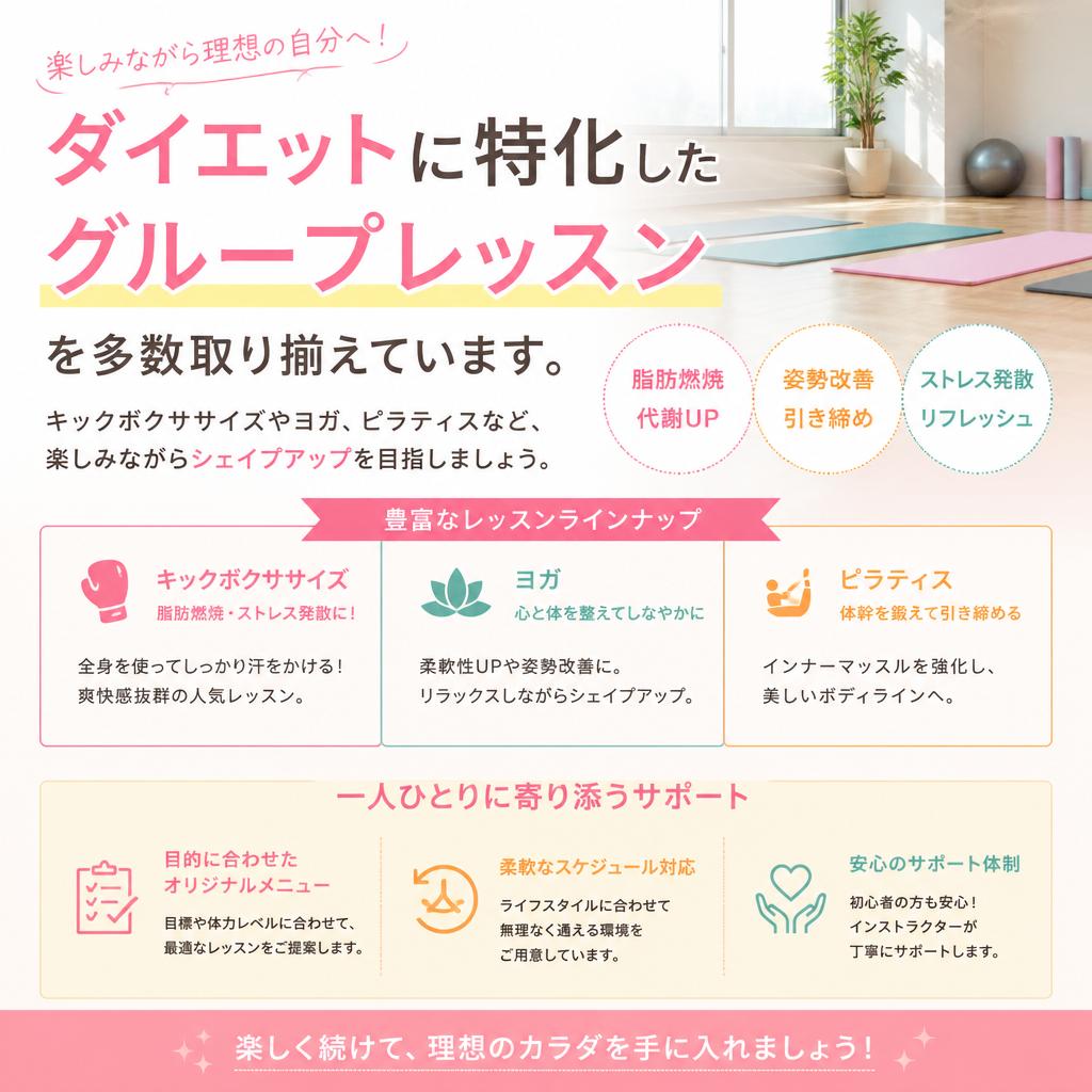 健康的なダイエットを実現するプログラム
