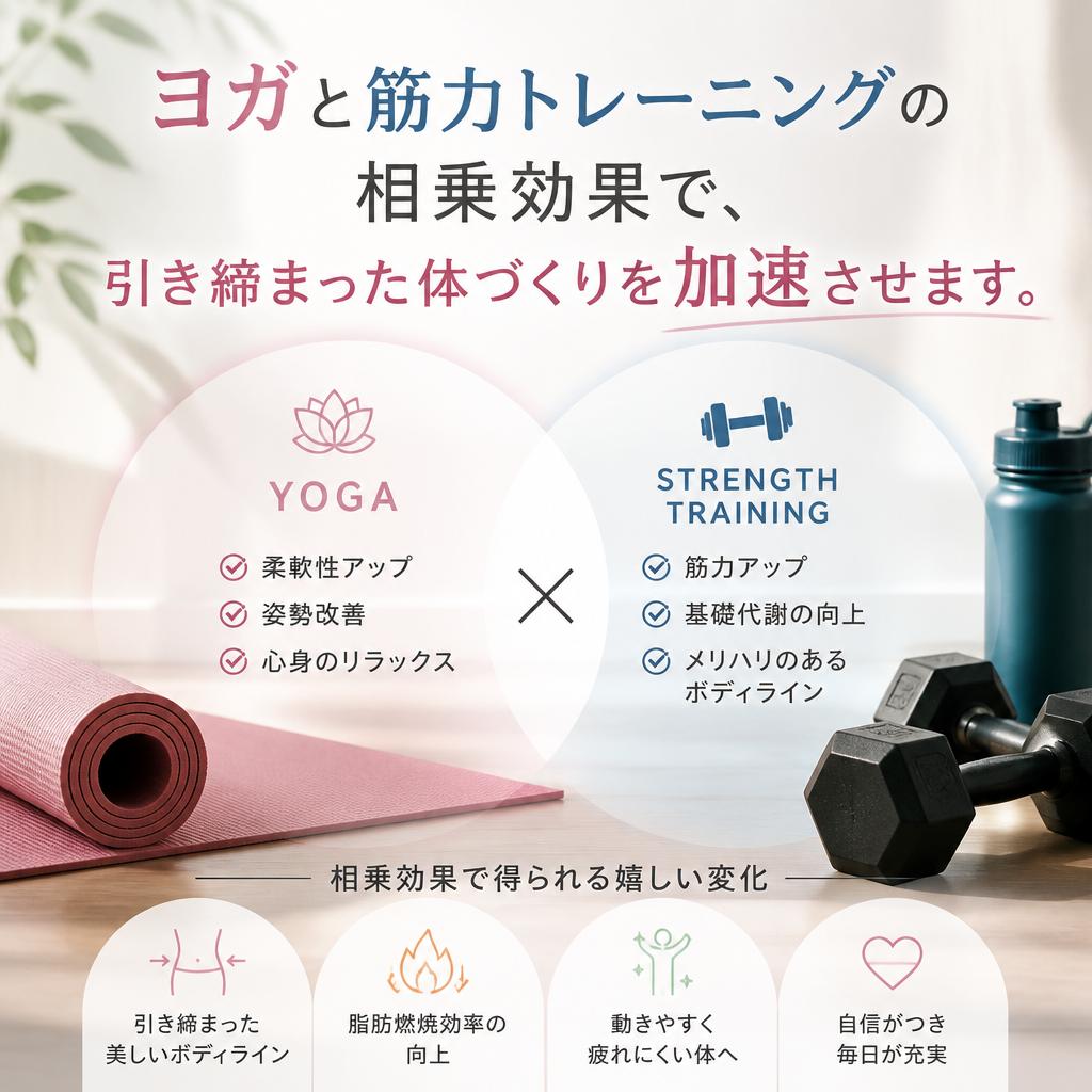 筋力トレーニングとの組み合わせ