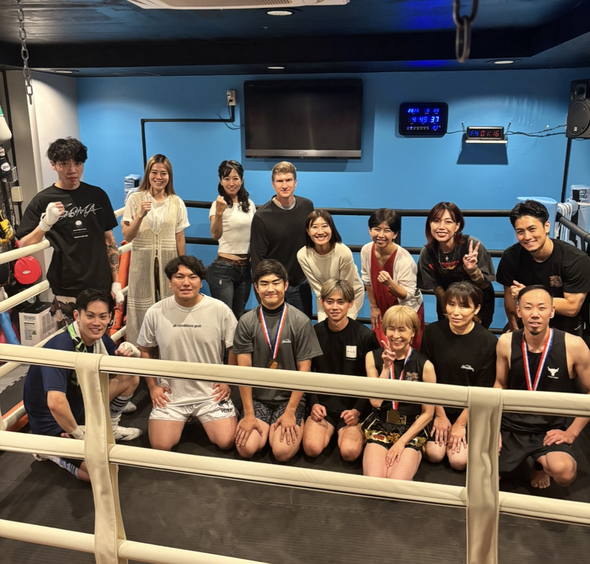 新しい自分に出会う！キックボクシングスパーリング体験教室